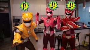 [MiniForceX] Live Action - Miniforce X weapon / weapon test / balloon / fruit / cup / Nerf