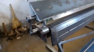 Самодельный листогиб , кромкогиб ч 3