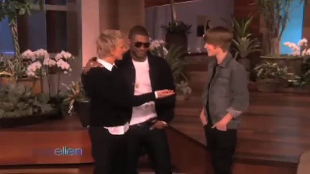 Justin Bieber & Usher Dancing on Ellen (My girl wants me on The Ellen DeGeneres Show Attempt #4) смотреть онлайн