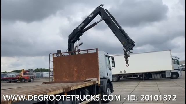 Degroote Trucks: Renault Premium 270 DCi stake body truck for sale смотреть онлайн