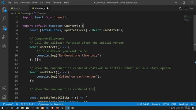4 useEffect Hook | React Js смотреть онлайн