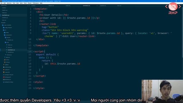 Ep16 | #14 | Sử dụng query cho routes đi cả nhà Vue.js - RHP Team смотреть онлайн