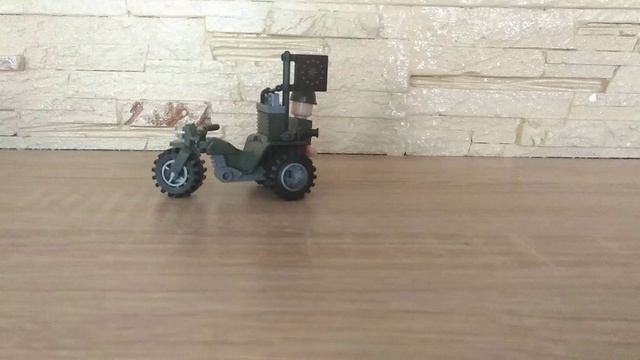 Обзор набора 802 «Мотоцикл с коляской» смотреть онлайн