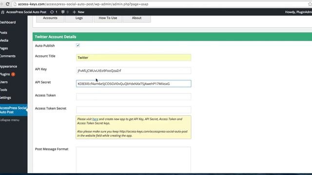 Best Social Auto Post WordPress Plugin AP Social Auto Post - Twitter Configuration | WordPress Blo смотреть онлайн