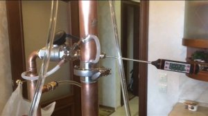 Самодельная ректификационная колонна Прима по Счастливчику