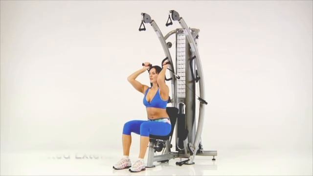 Triceps Exercises | Six-Pak Functional Trainer (SPT-6X) | TuffStuff Fitness смотреть онлайн