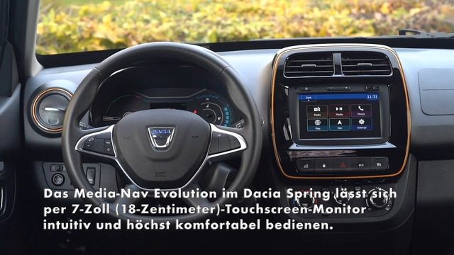 Der neue Dacia Spring - Highlights - Infotainment und E-Mobility-Services смотреть онлайн