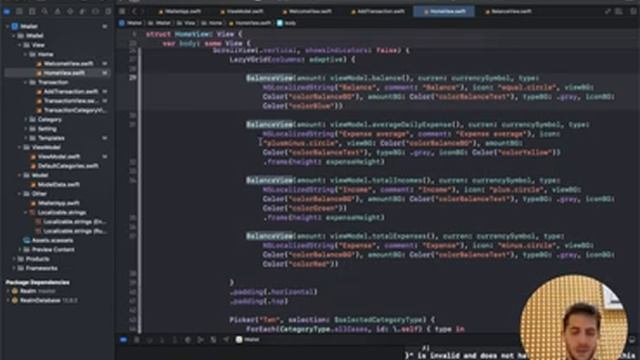 Разбираю приложение ученика. SwiftUI/Realm/XCode смотреть онлайн