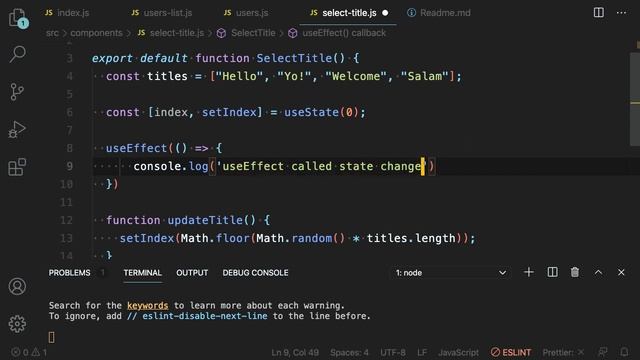 React Hooks Tutorial - 5 - Running SideEffect after every render смотреть онлайн