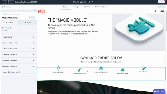 THEME UPDATE: CLEAN Pro v58 for HubSpot CMS. смотреть онлайн
