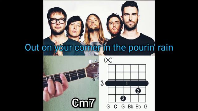 She will be loved- Maroon 5 lyrics and chords смотреть онлайн