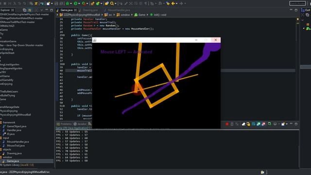 Java Game - Physics Effect #1 смотреть онлайн