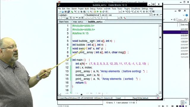 7.7 מיון בועות Bubble-Sort смотреть онлайн