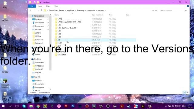 Minecraft 2.0 All 3 Versions In The New (now Old) Launcher