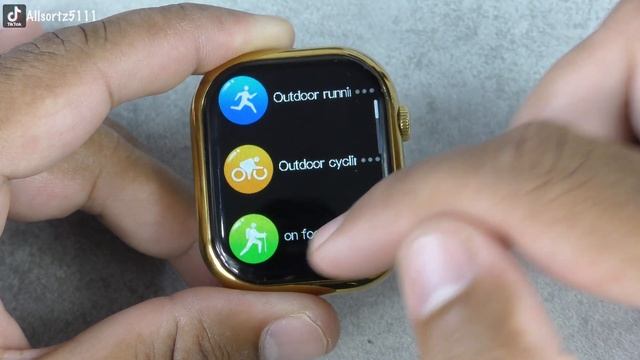 GOLD Series 9 Smartwatch: Amax Watch 9 In Gold With 3 Watch-Bands. A Full Display GOLD SMARTWATCH смотреть онлайн