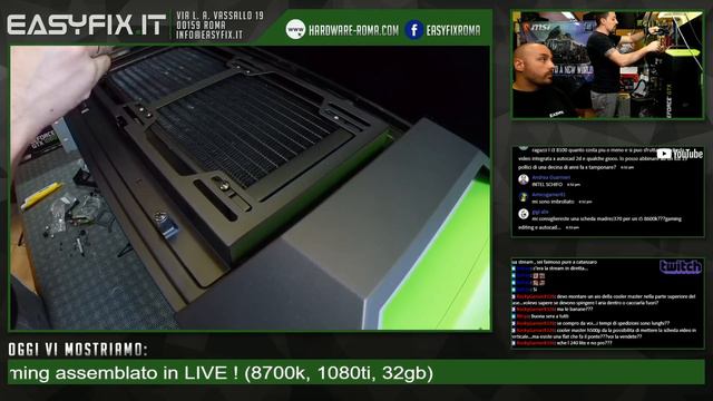 2800 € di PC gaming assemblato in LIVE ! (8700k, 1080ti, 32gb) смотреть онлайн