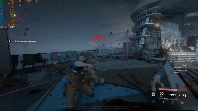 World War Z Vulkan AMD FX 8370e 1060 смотреть онлайн