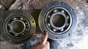 Ремонт боровой Т40. Замена подшипников/ Repair of the on-board gearbox