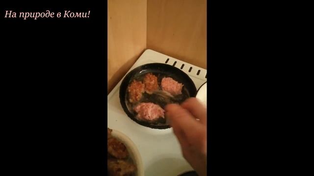 Жарю котлеты. Рецепт прост. смотреть онлайн