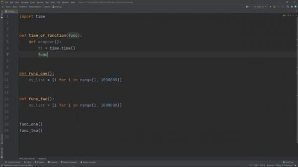 Декораторы в Python за 2 минуты!