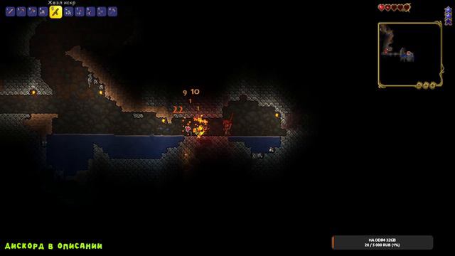 Terraria - лучший 2Д выживач #хардкор смотреть онлайн