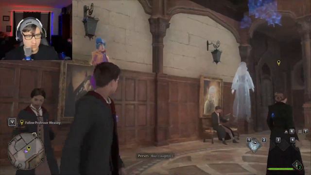 IT'S LEVIOSA NOT LEVIOSA!! Hogwarts Legacy Ep. 2 смотреть онлайн