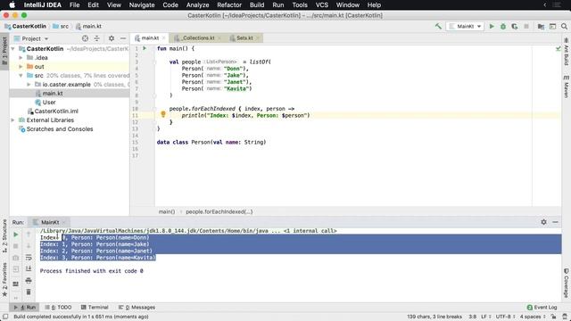 How to Iterate Over a Kotlin List with an Index with ForEachIndex смотреть онлайн