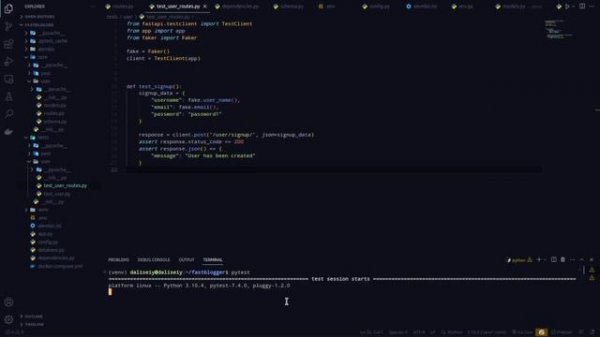 ? FastAPI Series | Part 3.5: Testing User Authentication Routes ??