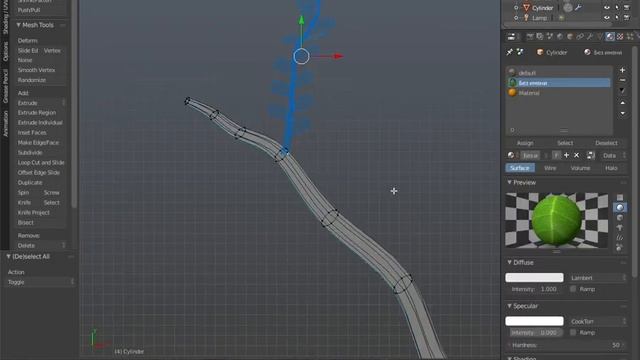 modeling 3D tree timelapse Blender 2.79 смотреть онлайн
