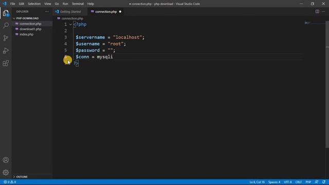 database connection in php with mysql in xampp code || mysqli connect in php || codewithbhai смотреть онлайн
