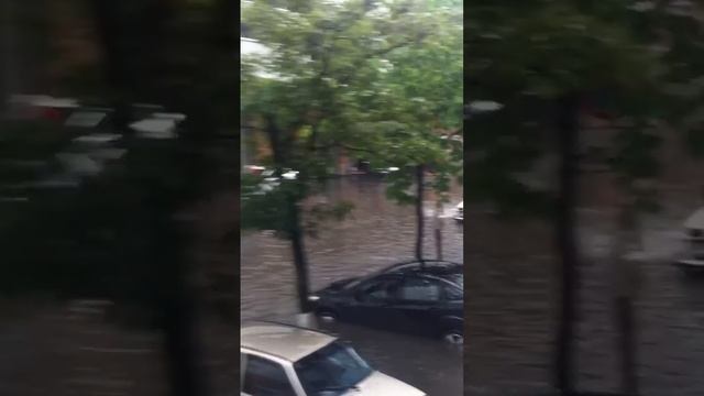 Ливень в Краснодаре, Домашний бассейн