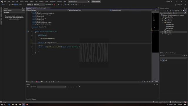 C# WindowsForm TreeView-ImageList-TextBox-Label-Button-GroupBox смотреть онлайн