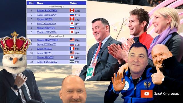 Юзуру Ханю, Джейсон Браун и Макар Игнатов - Мужчины. NHK Trophy 2019 смотреть онлайн