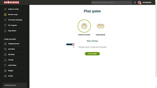GeoGuessr - UK 1 Minute Per Round - Where Is Bigrigg???? смотреть онлайн