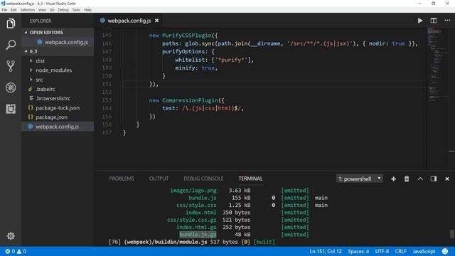 Kurs Webpack | Kompresowanie plików | ▶strefakursow.pl◀ смотреть онлайн