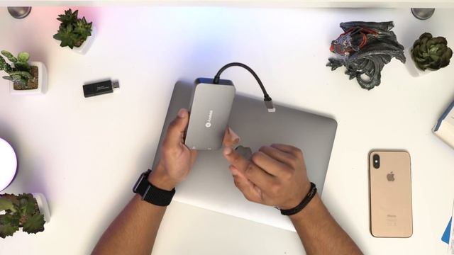 The Best USB C Hub | Andobil 9 in 1 Aluminum Multiport USB C Hub | HDMI Adapter with Type C Chargin смотреть онлайн