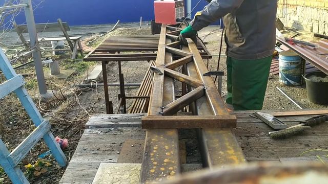 КАК СВАРИТЬ ФЕРМУ ДЛЯ НАВЕСА? НЕУЖЕЛИ ВСЁ ТАК ПРОСТО?! смотреть онлайн