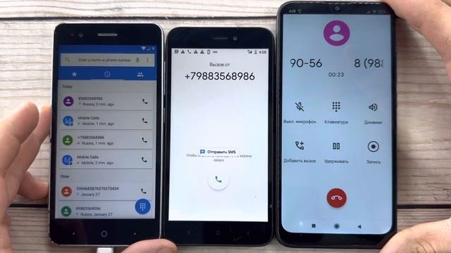 Incoming Call ZTE BLADE А 510 vs Redmi Go / Outgoing Call Xiaomi Redmi 8 Pro смотреть онлайн