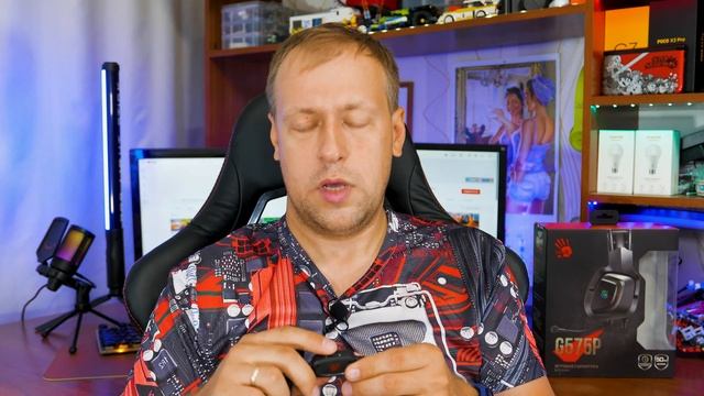 ИГРОВАЯ ГАРНИТУРА для КРУПНОЙ ГОЛОВЫ - ОБЗОР A4Tech Bloody G575P смотреть онлайн