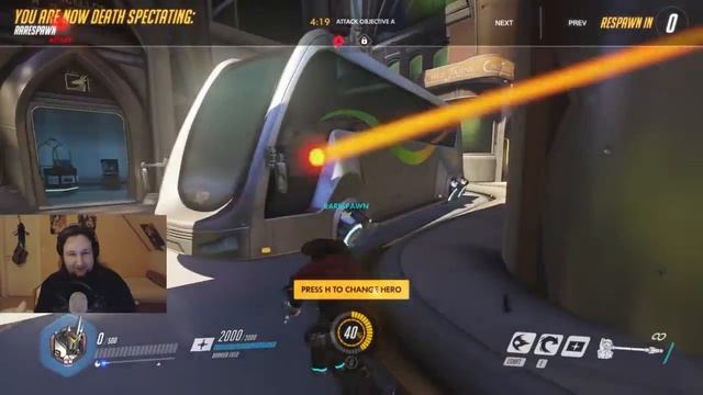 GLORIOUS GERMAN ENGINEERING! OVERWATCH FIRST GAME EVER! | THE HYPE IS REAL! смотреть онлайн