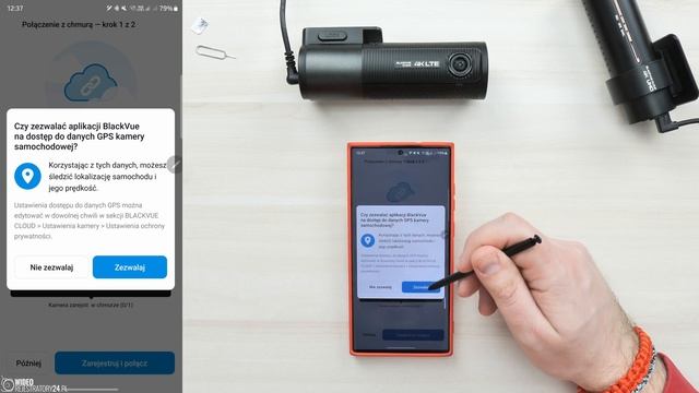 Aplikacja BlackVue (2023). Połączenie apki z kamerą. Aktywacja BlackVue Cloud. Poradnik / tutorial смотреть онлайн
