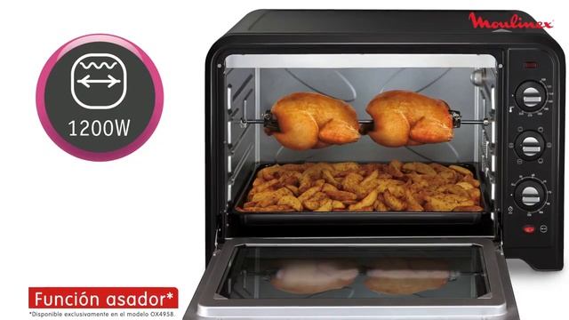Horno de sobremesa Optimo de Moulinex смотреть онлайн