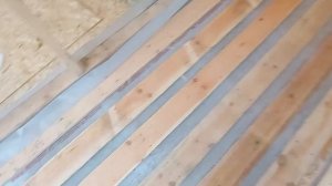 правильная Обрешетка пола под осб с вент зазором