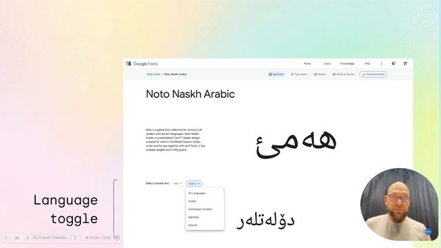 How Google Fonts Designed a Specimen Page for Any Typeface | Tobias Kunisch | ATypI 2023 Paris смотреть онлайн
