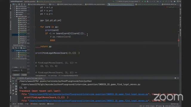 Python Coding Challenge to find Legal Moves in 2d game board смотреть онлайн