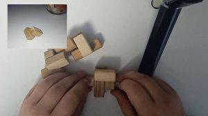 Головоломка IQ PUZZLE Wooden Кубик 3х3 | Как собрать?