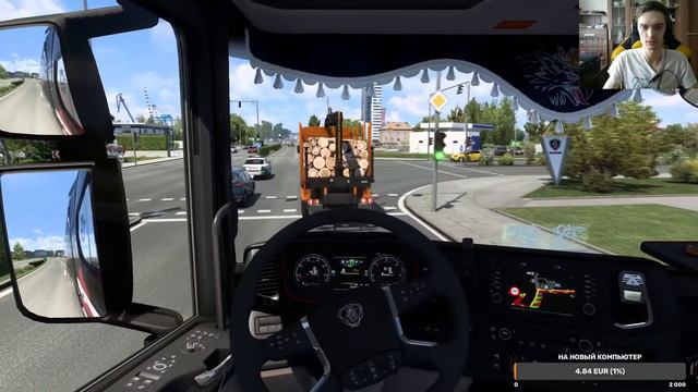 Провожаем хэлувин в ETS2 "Halloween Event" ч7 смотреть онлайн