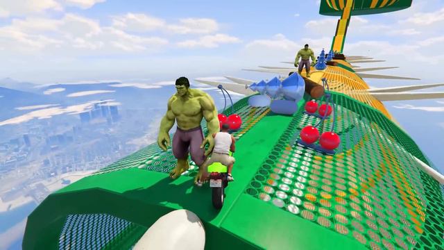 SHINCHAN AND FRANKLIN TRIED CLIMBING THE STEEPEST GIANT STAIRS PARKOUR CHALLENGE IN GTA 5 смотреть онлайн
