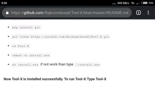 How to install Tool-X in Termux/Как установить Tool-x в Termux смотреть онлайн