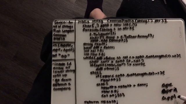 #29 Longest Common Prefix смотреть онлайн